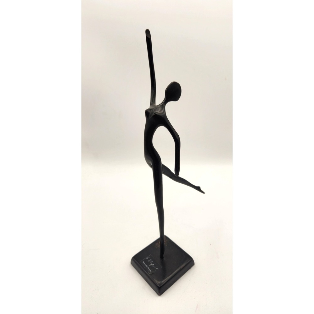 Bodrul Khalique Ballerina Statue Elegant Bronze Ballet Sculpture IKEA Vintage